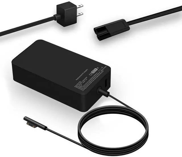 Main image of 65W Surface Pro Laptop Charger for Microsoft Surface Pro X,10,9,8,7,6,5,4,Windows Surface Laptop 6,5,4,3,2,1,Power Cord for Surface Book 32, 1Surface Go 3,2,1 Tablet,Support 44W,36W