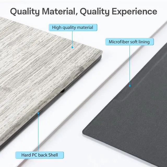 Alt view image 5 of 5 - CoBak Case for Remarkable 2 Tablet - Lightweight and Hard Back Shell Protective Book Folio Cover with Built-in Pen Holder - Only for 10.3" 2020 Released