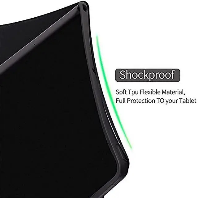 Alt view image 2 of 5 - Case for Samsung Galaxy Tab A7 Lite Case 2021,Shockproof TPU Hard Back Shell Protective Tablet Cover for Samsung Tab A7 Lite 8.7 inch (SM-T220/T225/T227),Sunflower Butterfly