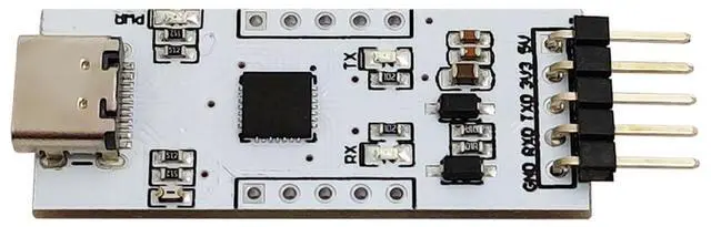 Main image of diustou CP2102 USB C to TTL Serial Adapter Conversion Module USB to uart Serial Communication Module Brush Board 3.3/5V Level Output migrated Template (Type-C).