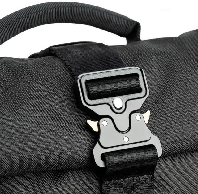 Alt view image 3 of 5 - Think Tank FocusPoint 22L RollTop Camera Backpack - Asphalt Black