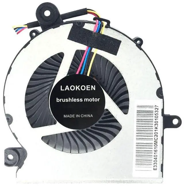 Alt view image 5 of 5 - LAOKOEN New Replacement Cooling Fans for MSI GF65 Thin Laptop GF65 Thin 9SD 9SE-013 MS-16W1 MS-16W2 P/N:PABD08008SH N413, PAAD06015SL N433 DC 5V (4-Pin 4-Wire)