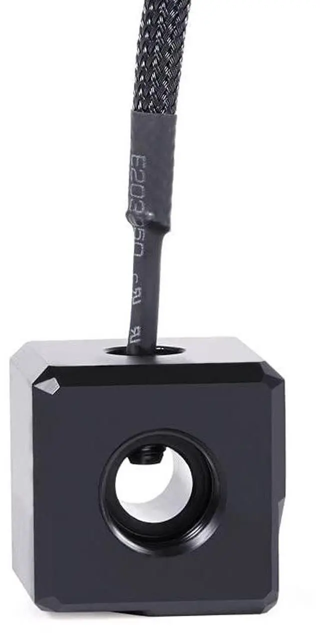 Alt view image 2 of 4 - Alphacool G1/4" Temperature Sensor Cube, Acetal