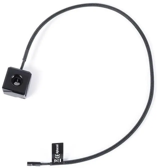 Alt view image 3 of 4 - Alphacool G1/4" Temperature Sensor Cube, Acetal