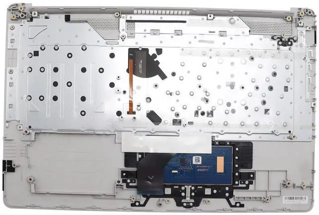 Alt view image 2 of 2 - New Silver Replacement Palmrest for HP Pavilion 17by 17ca 17-by 17-CA 17-by3053cl Palmrest Backlit Keyboard & Touchpad Upper Case Top Cover with Touchpad with ODD L92783-001