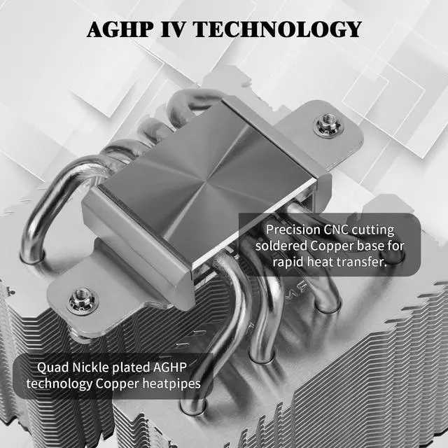 Alt view image 2 of 5 - Thermalright Peerless Assassin 90 SE Dual-Tower CPU Cooler,with Aluminum Heatsink Cooling,High Perfommance 4 Heat Pipes PC Cooler,Intel 1700/115X/1200/1851;AMD:AM4/AM5 for Desktop Cooler,110mm Tall