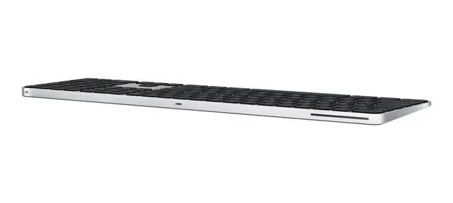 Alt view image 3 of 5 - Apple Magic Keyboard with Touch ID and Numeric Keypad: Wireless, Bluetooth, Rechargeable. Works with Mac Computers with Apple Silicon; Chinese (Zhuyin) - Black Keys