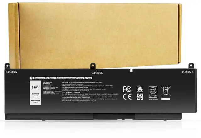Main image of Futurebatt PKWVM Laptop Battery Replacement for Dell Precision 7550 7560 7750 7760 Mobile Workstation P44E P93F P44E001 P44E002 P93F001 P93F002 C903V CR72X 0CR72X 0447VR 068N03 17C06 453-BBCQ