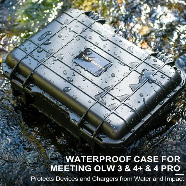 Alt view image 5 of 5 - Hard Camera Case for Meeting Owl 3  Large Capacity Travel Cases for Camera, Power Supply, Cables, Card Holder, and Meeting Accessories | Waterproof Carrying Case for Owl 4+ / 4+ Pro Conference Use