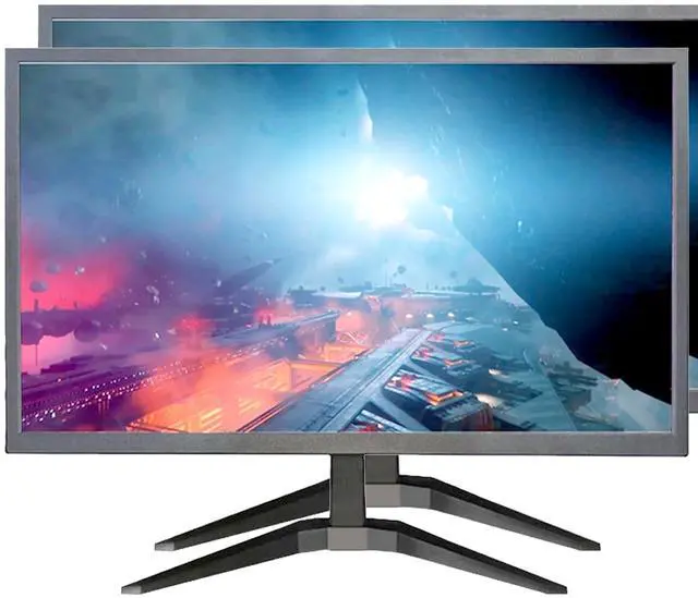 Main image of YOTETION 19 inch HD (1440x 900) Monitor,2Packs 60Hz Refresh Rate, HDMI x1, Small Thin Monitor for laptops, Computers and desktops,LED Display, VGA/HDMI Connection.