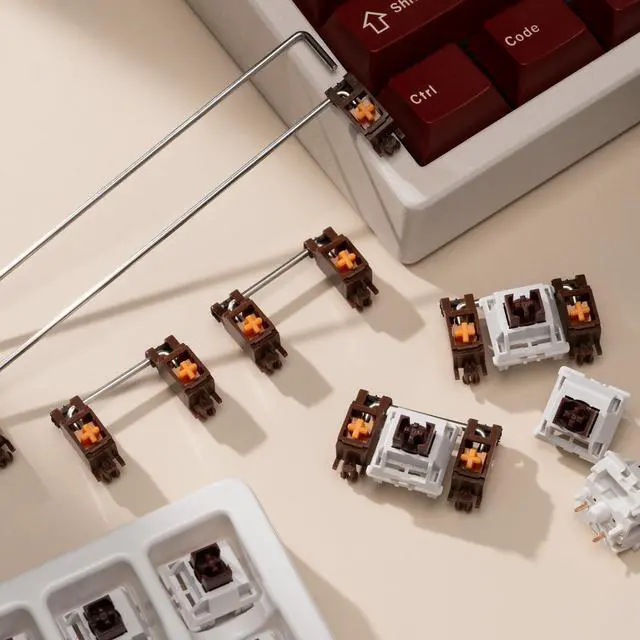 Alt view image 4 of 5 - WS Stupid Stabilizer TPU Silicone PCB Mount Snap-in Stabilizers 2u 6.25u 7u Stabilizers Mechanical Keyboard Stabs 1.2mm/1.6mm (1.6mm)