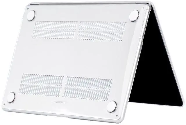 Alt view image 5 of 5 - Se7enline Compatible with MacBook Air M4 M3 M2 2025 2024 2023 Case 15 inch 15.3-inch MacBook Air with A2941/A3114/A3241 Laptop Hard Shell Case&Keyboard Cover Skin&Touchpad Protector,Pink Blue Portrait