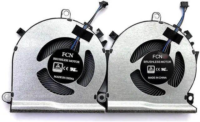 Main image of (2 Pack) CPU+GPU Cooling Fan Replacement for HP Pavilion Gaming 15-EC 16-A L77560-001 15-ec0001ne 15-ec0045AX 15-ec0002ng 15-ec0013dx 15-ec0751ms 15-ec0075ax 15-ec0001ne 16-a0075cl 16-a0032dx Pair Fan