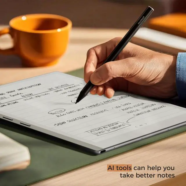 Alt view image 5 of 5 - Musnap X 10.65" E Ink Paper Tablet | 8GB+128GB Ultra-Thin Flexible Screen ePaper Notebook with Stylus Pen | 2-in-1 ePaper Tablet & eBook Reader | Long Battery Life for Meetings, Study & Reading