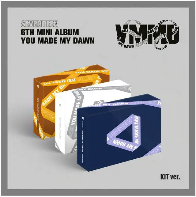 Main image of Seventeen You Made My Dawn 6th Mini Album Reissue KiT Version with Tracking SVT 17 (Dawn Version)
