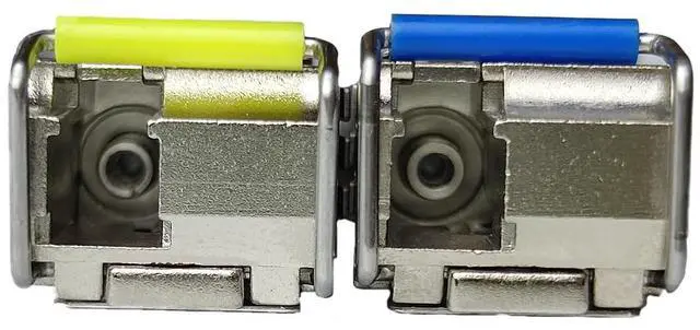 Alt view image 5 of 5 - SFP module 1G Bidi single fibre transceiver SMF LC connection up to 20km for open switches for Cisco GLC-LH-SMD,Ubiquiti UniFi, Meraki MA-SFP-1GB-LX10,Fortinet,Mikrotik,TP-Link,TL-SM311LS, One pair