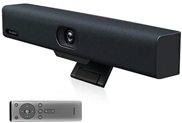 Main image of Yealink UVC34 All-in-one USB Video Bar for Small and Huddle Rooms 4K USB Video Conference Camera