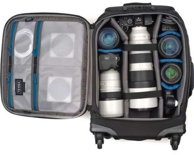 Alt view image 4 of 5 - Tenba Axis v2 28L Spinner Backpack - Black 637-790