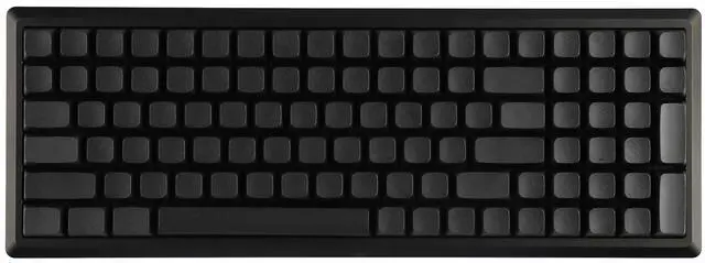 Alt view image 3 of 5 - YMDK 127 Key Black Blank ZDA XDA V2 Keycaps PBT Keycap for MX Keyboard 104 87 61 Melody 96 KBD75 ID80 GK64 SP84