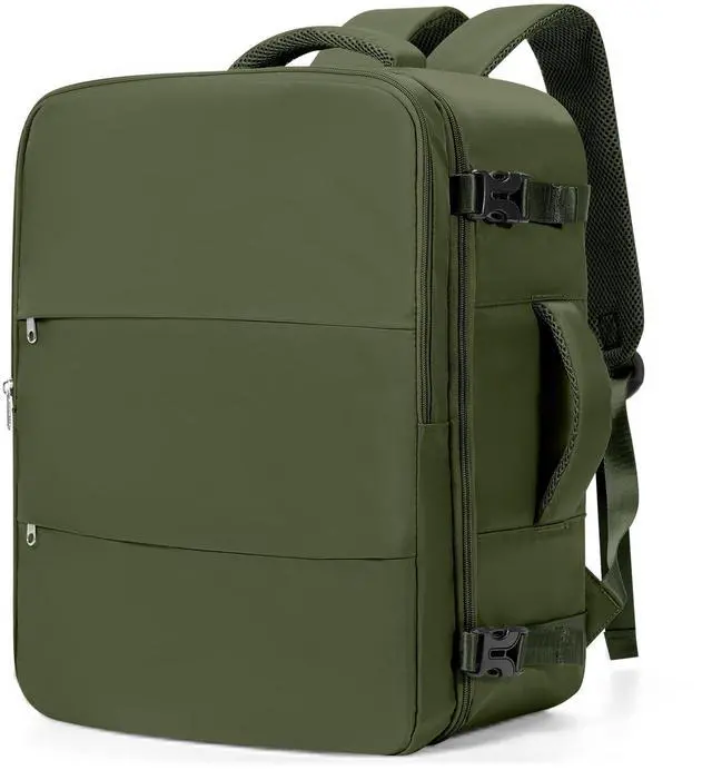 Main image of UPPACK Travel Backpack For Women Men Carry on Backpack Luggage Flight Approved Personal item Travel Bag Essentials Mochila de viaje Laptop Backpack Large Olive Green