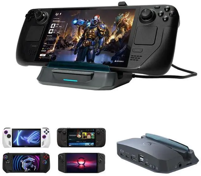 Main image of AVerMedia Xtra Go  Standalone USB-C Capture Card to SD Card, 4K30/1080p120 Recording, HDMI 4K60 Output  Charging Dock for Steam Deck, Switch 2, ROG Ally, Legion Go, iPad