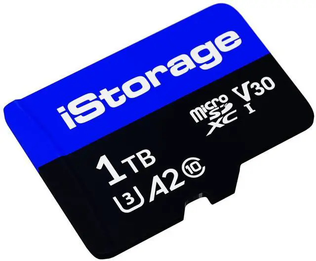 Main image of iStorage MicroSD Card 1TB Encrypt Data stored on iStorage MicroSD Cards Using DatAshur SD USB Flash Drive Compatible with datAshur SD Drives only