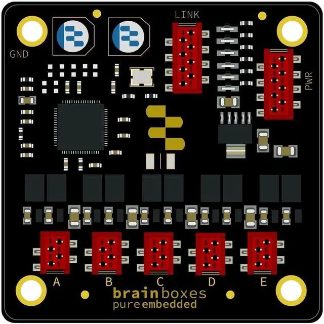 Main image of Brainboxes Pure Embedded 10/100 5 Port Industrial Ethernet Switch
