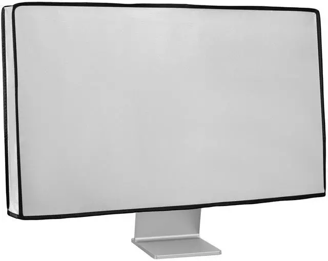 Main image of kwmobile Monitor Cover Compatible with 34-35" Monitor - Dust Cover Computer Screen Protector - White