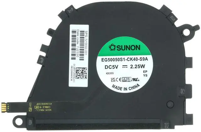 Main image of Replacement CPU Cooling Fan for HP Envy X360 13-BF 13-BF0013DX 2-in-1 N15692-001 EG50050S1-CK40-S9A ND75C44-21J01