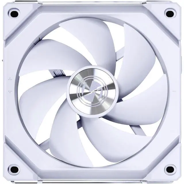 Alt view image 5 of 5 - Lian Li UNI Fan SL V2 RGB Revolutionized Daisy-Chain ARGB Fan 120mm Triple Pack White SL120V2-3W