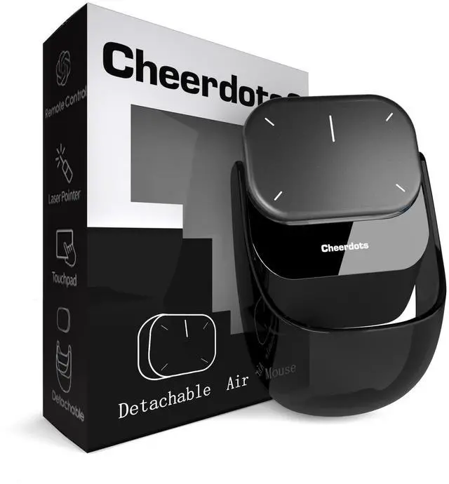 Main image of Cheerdots2 Touchpad Bluetooth Mouse with Presentation Mode, Detachable & Portable Design, Smart Software Control, Wireless Mouse for Meetings, Remote Work & TravelBasic