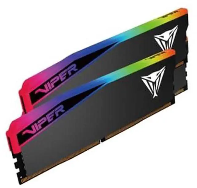 Alt view image 3 of 5 - Patriot Viper Elite 5 Ultra Gaming RGB DDR5 RAM 48GB (2X24GB) 6400MT/s CL32 1.4v UDIMM Desktop Gaming Memory Kit Compatible with Intel XMP AMD Expo - VEUR548G6432K