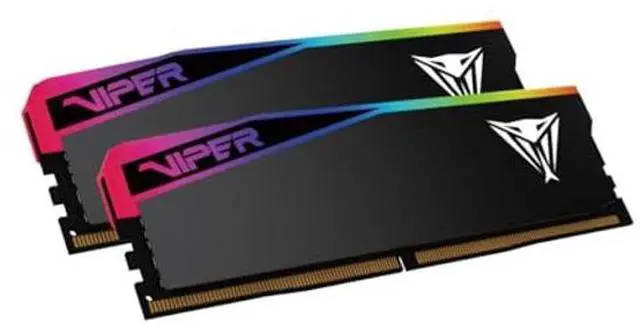 Alt view image 4 of 5 - Patriot Viper Elite 5 Ultra Gaming RGB DDR5 RAM 48GB (2X24GB) 6400MT/s CL32 1.4v UDIMM Desktop Gaming Memory Kit Compatible with Intel XMP AMD Expo - VEUR548G6432K