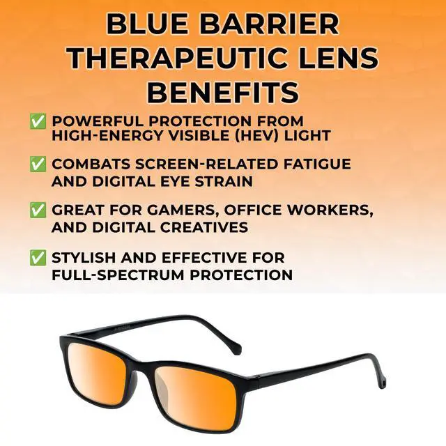Alt view image 3 of 5 - Medspex M Readers 105 Color Therapy Reading Glasses +4.50 Black/Deep Red Unisex Fluorescent Light Sensitivity Chromotherapy Chakra Healing