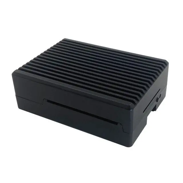Alt view image 3 of 5 - WEIYIXING Matel Case for Raspberry Pi 5, Aluminum Alloy Case with 2507 PWM Cooling Fan for Raspberry Pi 5 4GB/8GB