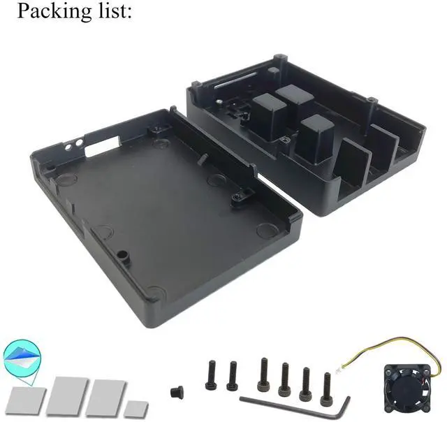 Alt view image 4 of 5 - WEIYIXING Matel Case for Raspberry Pi 5, Aluminum Alloy Case with 2507 PWM Cooling Fan for Raspberry Pi 5 4GB/8GB