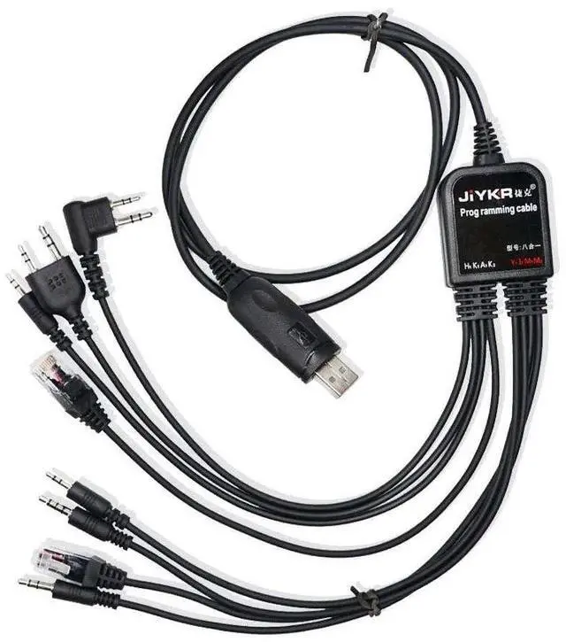 Alt view image 3 of 5 - Master Cables USB Programming Cable 1m Black, Compatible with Ham Radios: Baofeng UV-5R, UV-82, BF888S, UV-9R, BF-F8HP, Kenwood, UV-5R MK2/3/4/5, Motorola, Wouxun, Btech