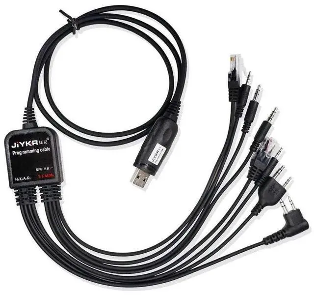Alt view image 5 of 5 - Master Cables USB Programming Cable 1m Black, Compatible with Ham Radios: Baofeng UV-5R, UV-82, BF888S, UV-9R, BF-F8HP, Kenwood, UV-5R MK2/3/4/5, Motorola, Wouxun, Btech
