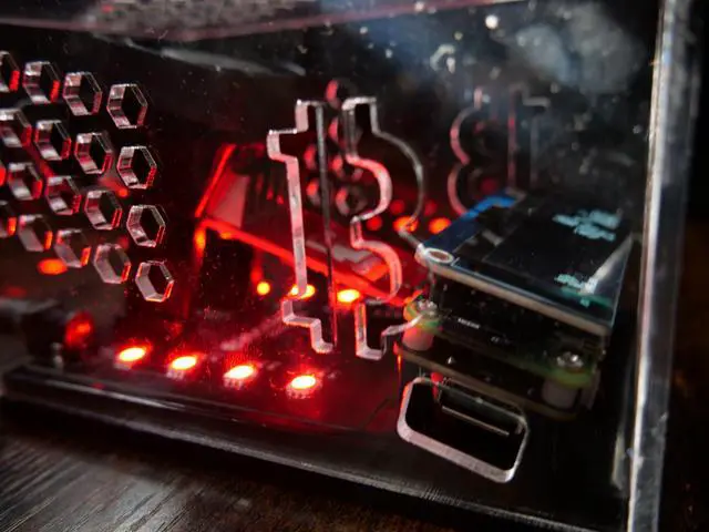 Alt view image 4 of 5 - Bitcoin Merch® Mars Lander Solo Bitcoin Miner with Compac F- Up to 300GH/s