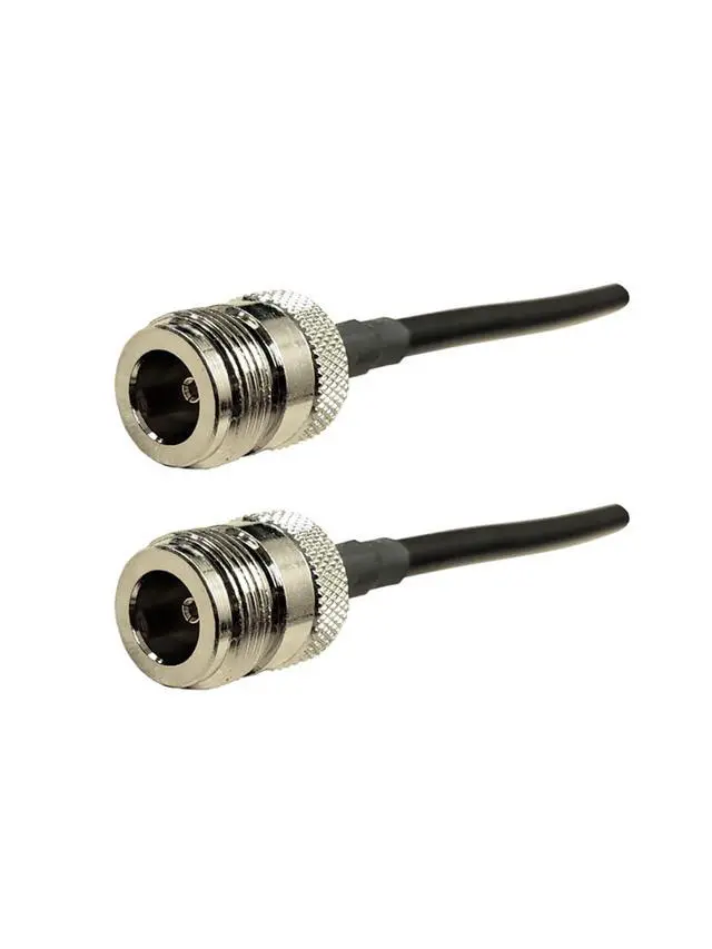 Alt view image 3 of 3 - AntennaGear M19B 2-Lead MIMO 2 x Cellular 4G LTE CBRS 5G NR L-Bracket Mount Antenna (Antenna Only - 2 x 1ft - N Female)
