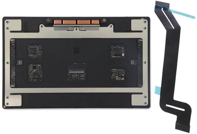 Alt view image 2 of 5 - Generic Touch Trackpad with Trackpad Flex Cable Replacement for MacBook Pro 15"" Retina (2016-2017) A1707 and (2018-2019) A1990 (Silver)