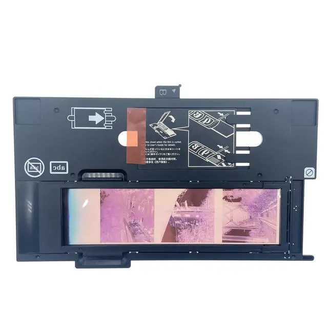 Alt view image 2 of 5 - OKLILI 120 & 220 60mm Photo Scanning Holder Brownie Asp Film Holder Slide Negative Holder Compatible with Epson Perfection V500 V550 V600