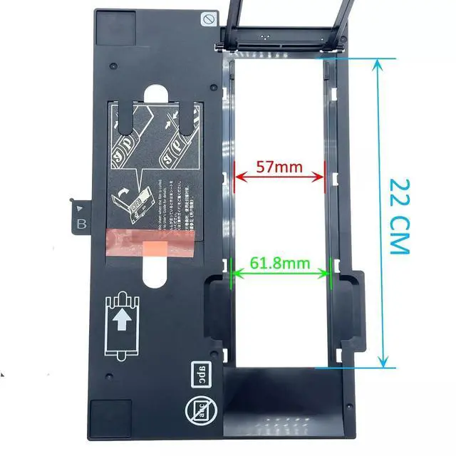 Alt view image 5 of 5 - OKLILI 120 & 220 60mm Photo Scanning Holder Brownie Asp Film Holder Slide Negative Holder Compatible with Epson Perfection V500 V550 V600