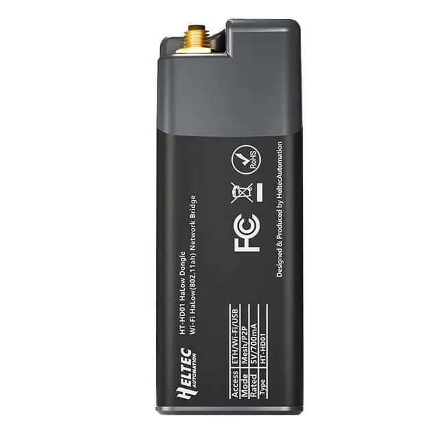 Alt view image 4 of 5 - Wi-Fi HaLow Dongle IEEE 802.11ah Protocol 1km Ultra-Long-Range Wi-Fi or Ethernet Cable Lower Power Consumption Wireless Network Bridge 902-928MHz (AP and STA-1Pair)