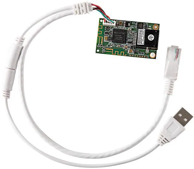 Main image of VONETS WiFi Module/Wireless Ethernet Bridge/Repeater/Mini Router/2.4GHz Hotspot Signal Booster/Extender/Amplifier AP 2 RJ45 Ports, USB/DC Powered for DIY Industrial Engineering Network Devices VM300-L