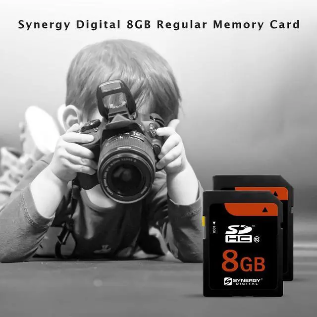 Alt view image 3 of 5 - Synergy Digital 8GB, SDHC UHS-I Memory Cards, Compatible with Nikon D60 Digital Camera - Class 10, U1, 20MB/s, 300 Series - Pack of 2
