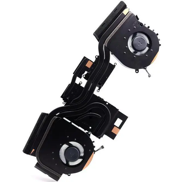 Alt view image 5 of 5 - Deal4GO CPU & GPU Cooling Fan w/Heatsink Thermal Module Assembly L62865-001 Replacement for H P 17-CB 17-CB0030NR 17T-CB0000 with RTX 2070