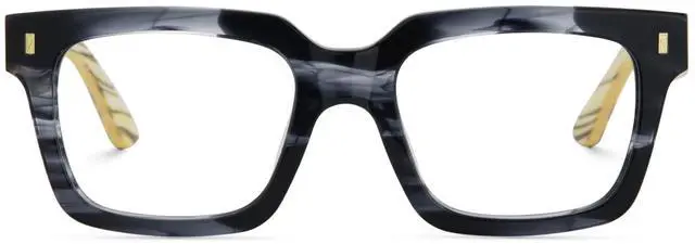 Main image of Zeelool Stylish Rectangle Blue Light Blocking Glasses for Men TV Phone Computer Gaming Glasses ZJGX239126-02 Gray