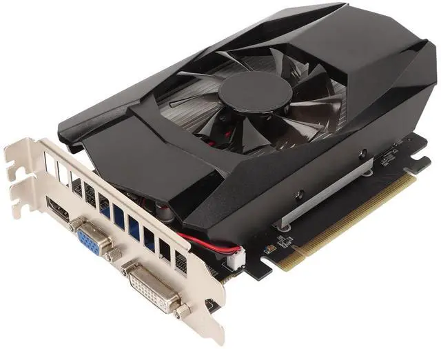 Main image of WOHPNLE 4GB GDDR5 Graphics Card, HD 7670 650MHz PCIe X16 2.1 with Fan Cooling, DirectX 11 Gaming GPU for Desktop PCs & Light Gaming