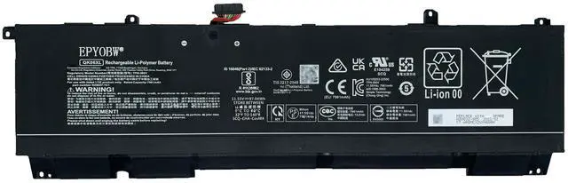 Main image of EPYOBW QK06XL Laptop Battery 97.04Wh 7981mAh 11.55V Compatible with HP Omen Transcend 16(2024) 16-u1095ng 16-u0032TX 16-U0000 16-U1000 Series N28647-1C1 TPN-IB0V N28832-005 N28647-1E1